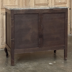Antique Liégeoise Louis XIV Marble Top Commode