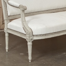 19th Century French Louis XVI Painted Canapé ~ Settee