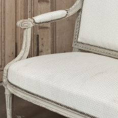 19th Century French Louis XVI Painted Canapé ~ Settee