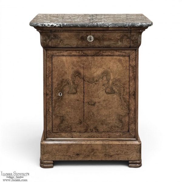 19th Century French Louis Philippe Period Argentier ~ Secretary ~ Confiturier