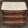 19th Century French Louis XVI Mahogany Onyx Top Commode