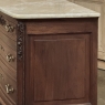 19th Century French Louis XVI Mahogany Onyx Top Commode
