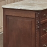 19th Century French Louis XVI Mahogany Onyx Top Commode