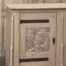 Antique Gothic Revival Stripped Oak Buffet