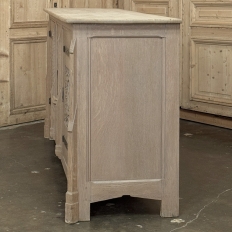 Antique Gothic Revival Stripped Oak Buffet