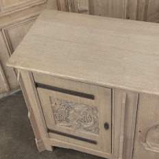 Antique Gothic Revival Stripped Oak Buffet