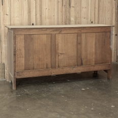 Antique Gothic Revival Stripped Oak Buffet