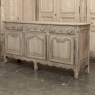 18th Century Country French Louis XV Buffet in Stripped Oak