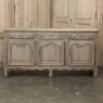 18th Century Country French Louis XV Buffet in Stripped Oak