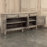 18th Century Country French Louis XV Buffet in Stripped Oak