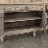 18th Century Country French Louis XV Buffet in Stripped Oak