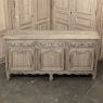 18th Century Country French Louis XV Buffet in Stripped Oak
