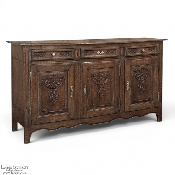 18th Century Li&eacute;geois Country French Oak Buffet