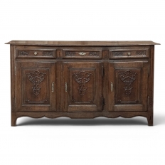 18th Century Liégeois Country French Oak Buffet
