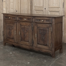 18th Century Liégeois Country French Oak Buffet