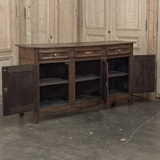 18th Century Liégeois Country French Oak Buffet