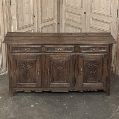 18th Century Liégeois Country French Oak Buffet