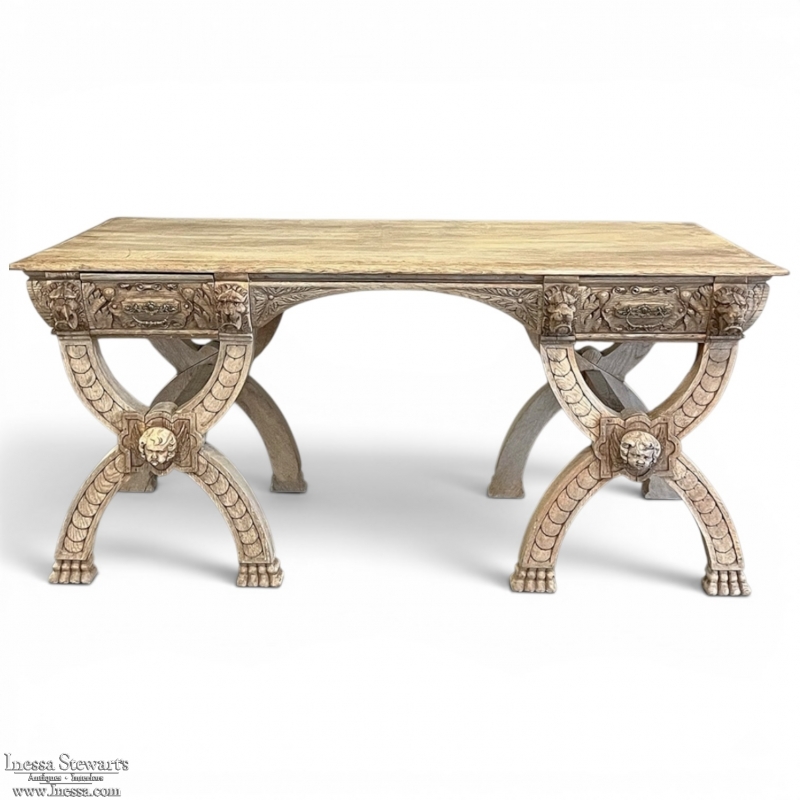 19th Century Dutch Renaissance Desk ~ Writing Table