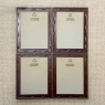 Set of Four Framed 18th Century Japanese Hand-Painted Figures
