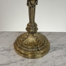 Pair of French Napoleon III Period Louis XVI Bronze Candelabra
