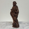 18th Century Carved Oak Figure of St. Bartholomew