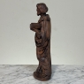 18th Century Carved Oak Figure of St. Bartholomew