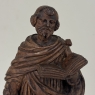 18th Century Carved Oak Figure of St. Bartholomew