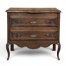 19th Century Louis XV Country French Oak Commode