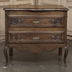 19th Century Louis XV Country French Oak Commode