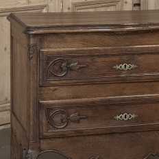 19th Century Louis XV Country French Oak Commode