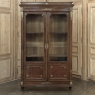 19th Century French Louis XVI Bookcase in Acajou Moucheté Mahogany