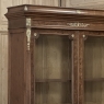 19th Century French Louis XVI Bookcase in Acajou Moucheté Mahogany
