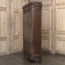 19th Century French Louis XVI Bookcase in Acajou Moucheté Mahogany