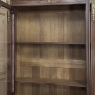 19th Century French Louis XVI Bookcase in Acajou Moucheté Mahogany