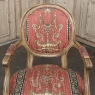 Set of 8 French Louis XVI Fruitwood Dining Chairs includes 2 Armchairs