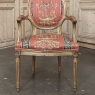 Set of 8 French Louis XVI Fruitwood Dining Chairs includes 2 Armchairs