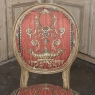 Set of 8 French Louis XVI Fruitwood Dining Chairs includes 2 Armchairs
