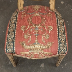 Set of 8 French Louis XVI Fruitwood Dining Chairs includes 2 Armchairs