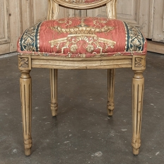 Set of 8 French Louis XVI Fruitwood Dining Chairs includes 2 Armchairs