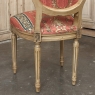 Set of 8 French Louis XVI Fruitwood Dining Chairs includes 2 Armchairs