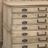 Antique French Stripped Pine Architect’s Map ~ Blueprint Cabinet
