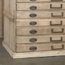 Antique French Stripped Pine Architect’s Map ~ Blueprint Cabinet