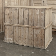 Antique French Stripped Pine Architect’s Map ~ Blueprint Cabinet