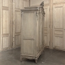 Antique Louis XV Style Stripped Oak Triple Door Armoire