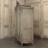 Antique Louis XV Style Stripped Oak Triple Door Armoire