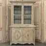 18th Century Louis XVI Inlaid Stripped Oak Bookcase ~ Bibliotheque