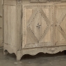 18th Century Louis XVI Inlaid Stripped Oak Bookcase ~ Bibliotheque