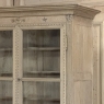 18th Century Louis XVI Inlaid Stripped Oak Bookcase ~ Bibliotheque