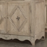18th Century Louis XVI Inlaid Stripped Oak Bookcase ~ Bibliotheque