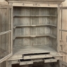 18th Century Louis XVI Inlaid Stripped Oak Bookcase ~ Bibliotheque